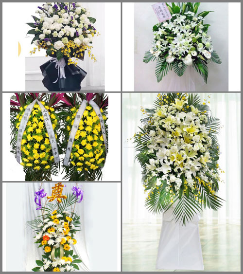 广东广州市花都区花东镇珠湖村白事花篮预定